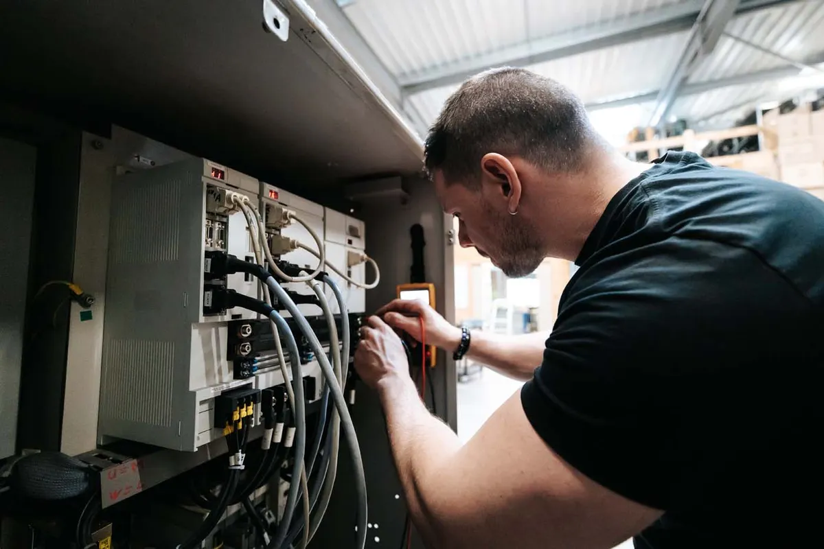 Intervention sur site sur équipement industriel Arve Concept